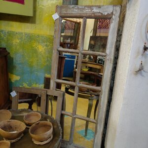 ESPEJO DE VENTANA ANTIGUA GRANDE 8 espejos