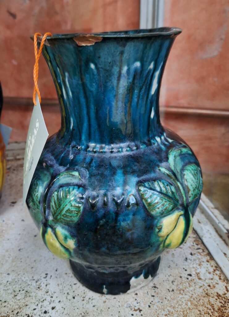 FLORERO DE OAXACA CERÁMICA CHORREADA