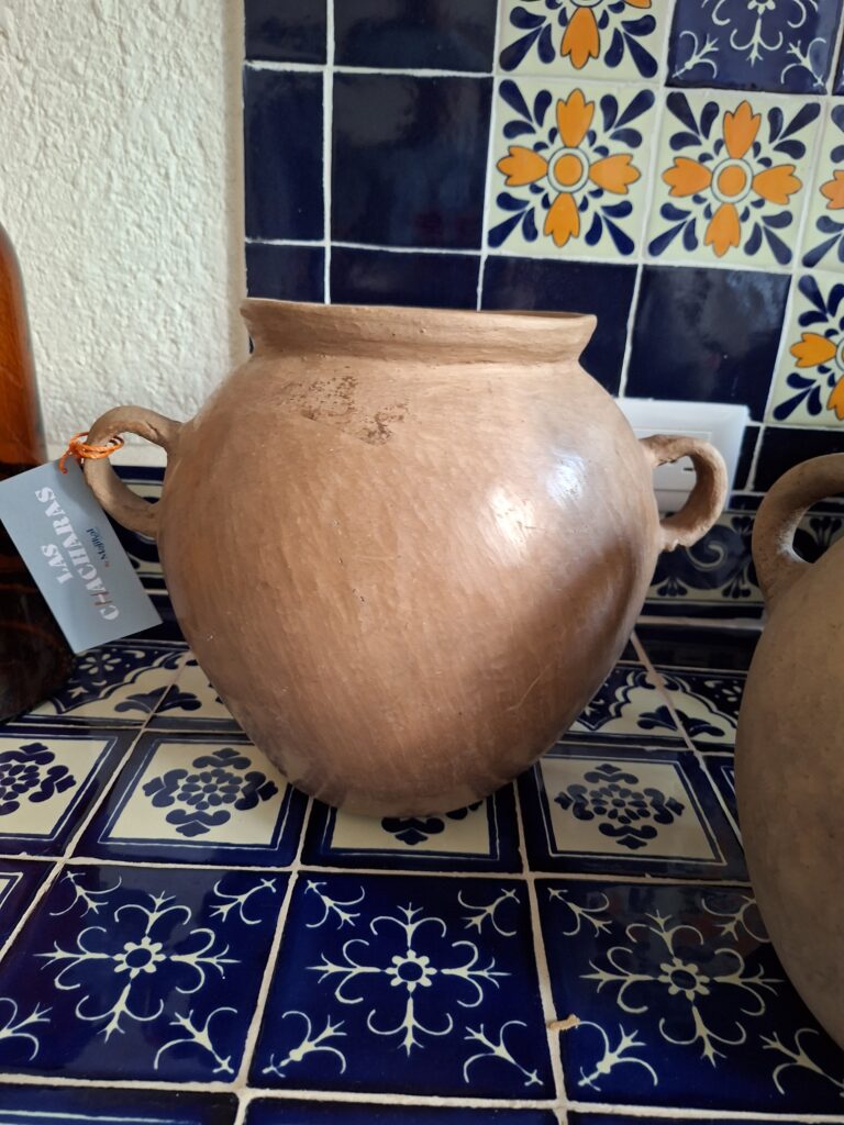 OLLA DE BARRO BLANCA