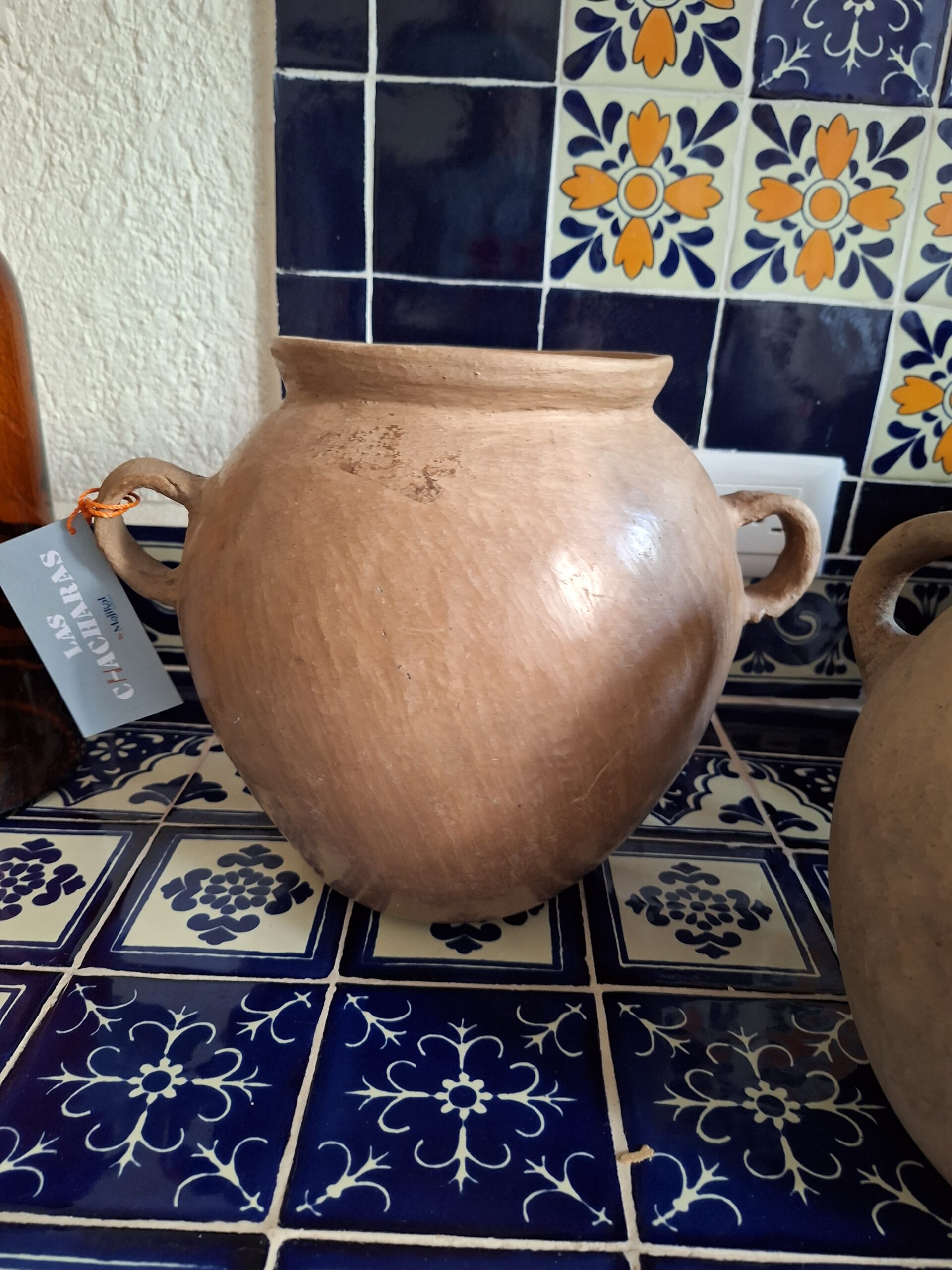 OLLA DE BARRO BLANCA
