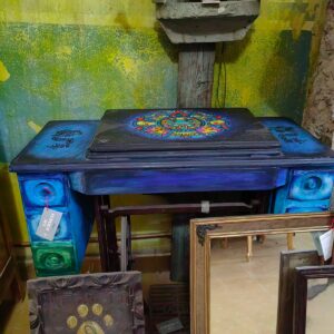 MAQUINA DE COSER PINTADA