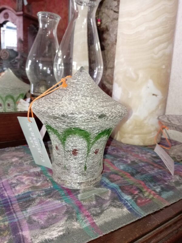LAMPARITA DE VIDRIO AZUCAR