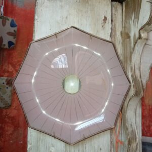 PLATO ROSA HEXAGONAL
